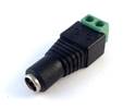Thumbnail image for DC Barrel Jack Connector (Female) with screw terminals 2.1mm x 5.5mm